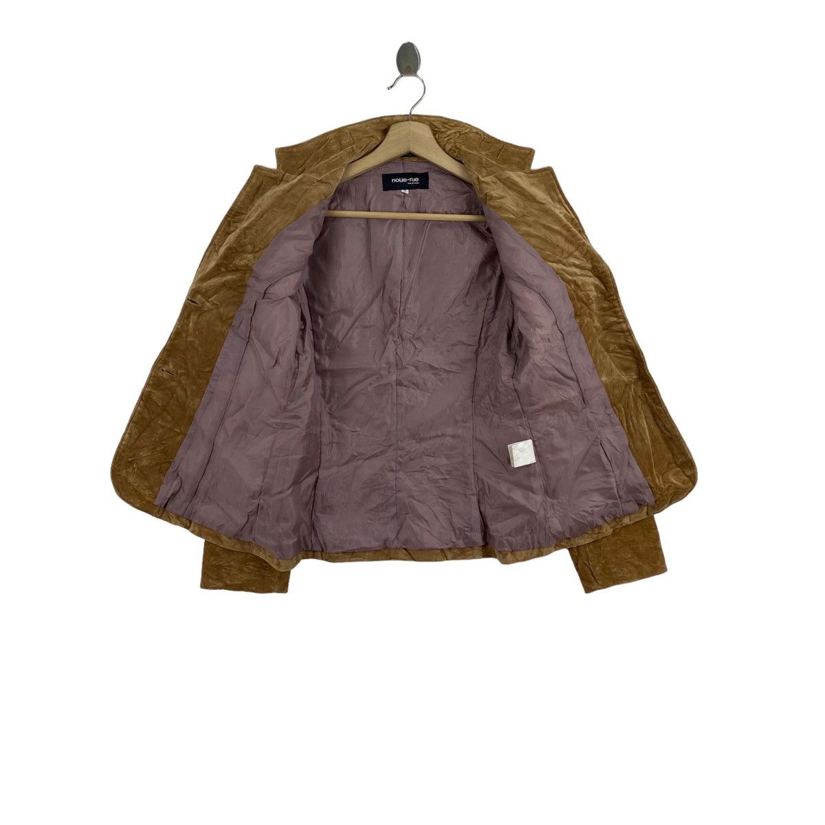 Japanese Brand × Yohji Yamamoto NOUE-RUE By YOHJI YAMAMOTO Japanese Brand Velvet Brown Size XS / US 0-2 / IT 36-38 - 3 Thumbnail