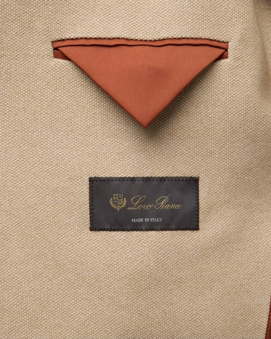 Loro Piana o1loc1c0424 FA15948 Sweater Jacket in String Beige Size US M / EU 48-50 / 2 - 3 Thumbnail