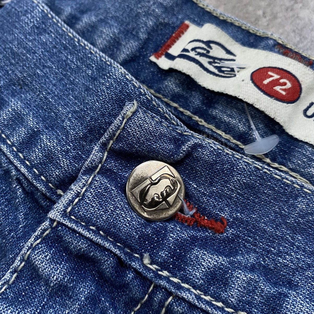 Ecko Unltd. Ecko Unltd. Denim Baggy Jeans Hip Hop style Parachute Retro Size US 33 - 9 Thumbnail