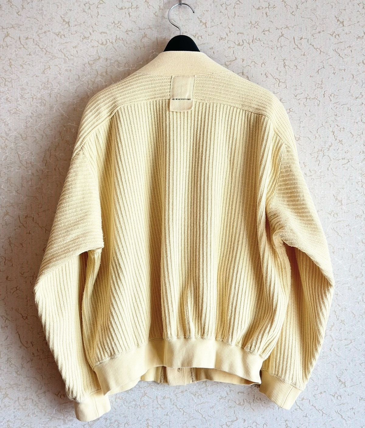 Issey Miyake Issey Miyake 90s Creamy Cardigan Jacket Size US M / EU 48-50 / 2 - 3 Thumbnail