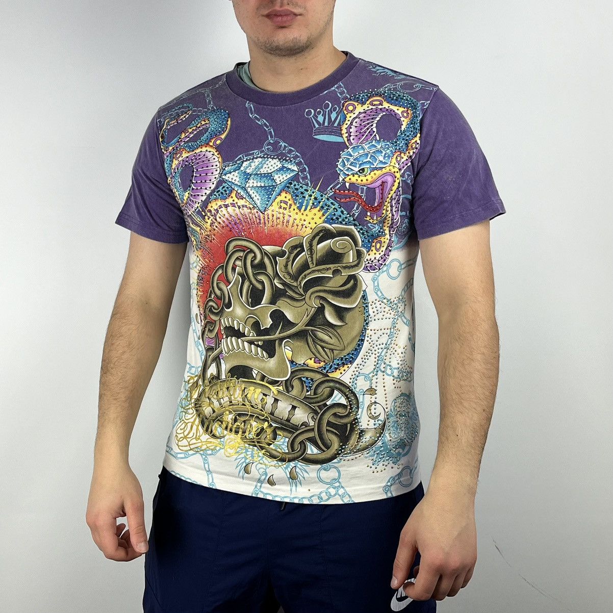 Christian Audigier Christian audigier Tshirt all print size S/M Size US M / EU 48-50 / 2 - 1 Thumbnail