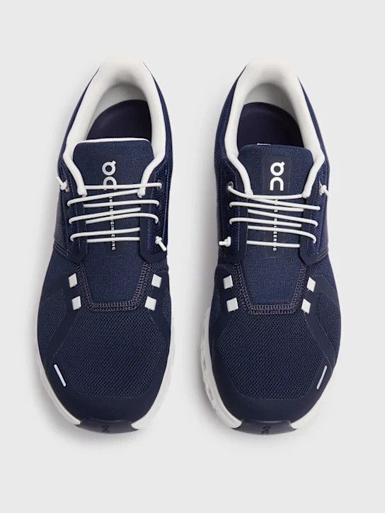 o1lsvrm0425 Cloud 6 Sneakers in Midnight White