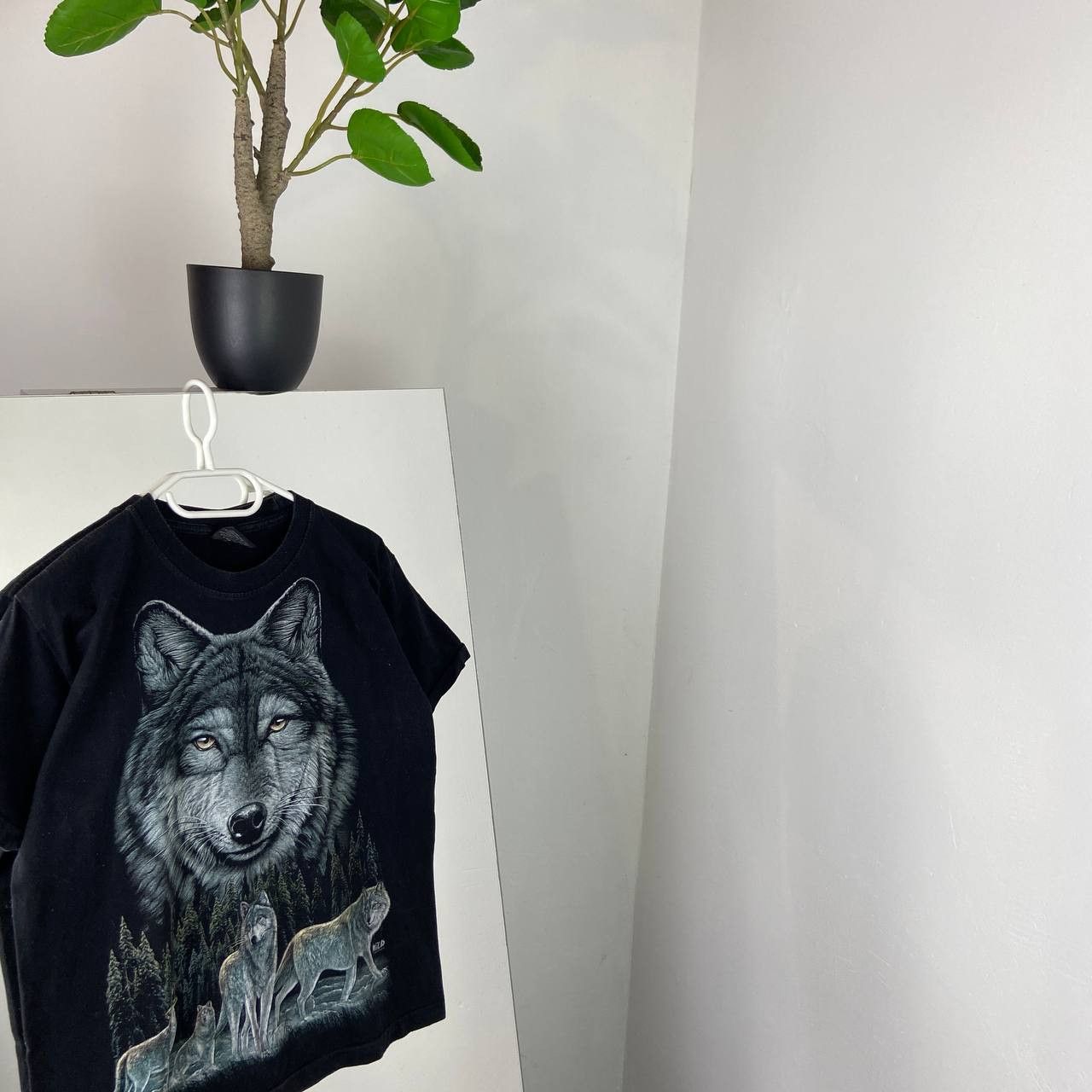 Vintage Animal Wolfs AOP Vintage Two-Sides T-Shirt Size US M / EU 48-50 / 2 - 1 Thumbnail