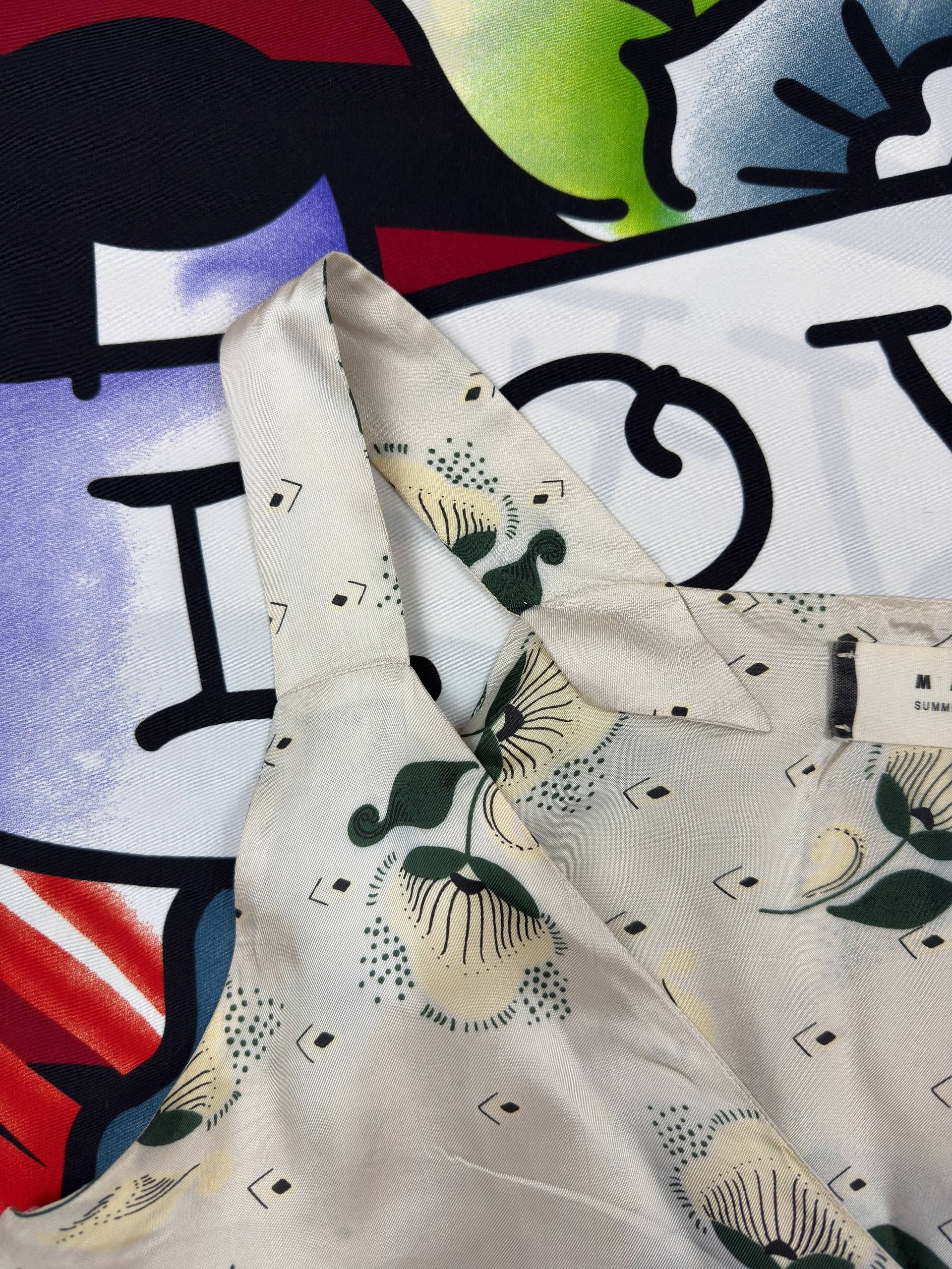 Marni Marni Luxury Flover Dress 2012 Coollection Size L / US 10 / IT 46 - 15 Thumbnail