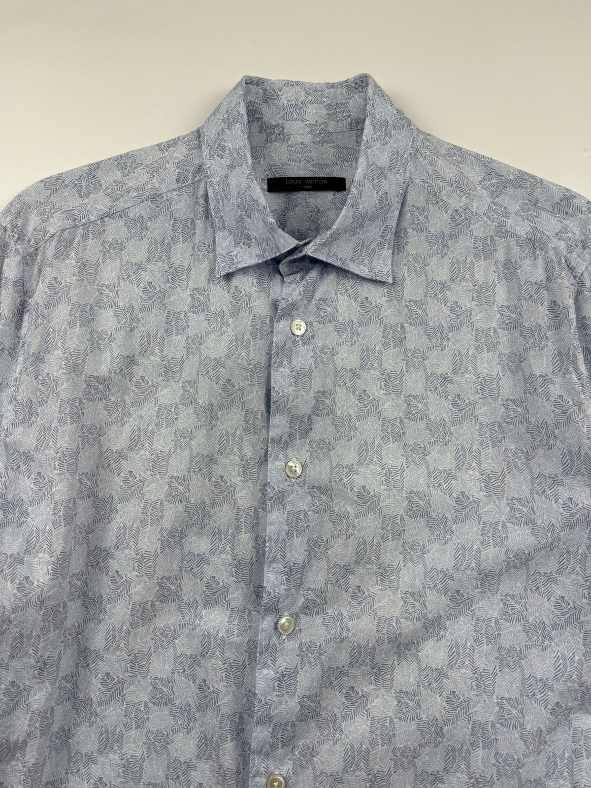 Louis Vuitton Louis Vuitton All Over Pattern Shirt Size US L / EU 52-54 / 3 - 7 Thumbnail