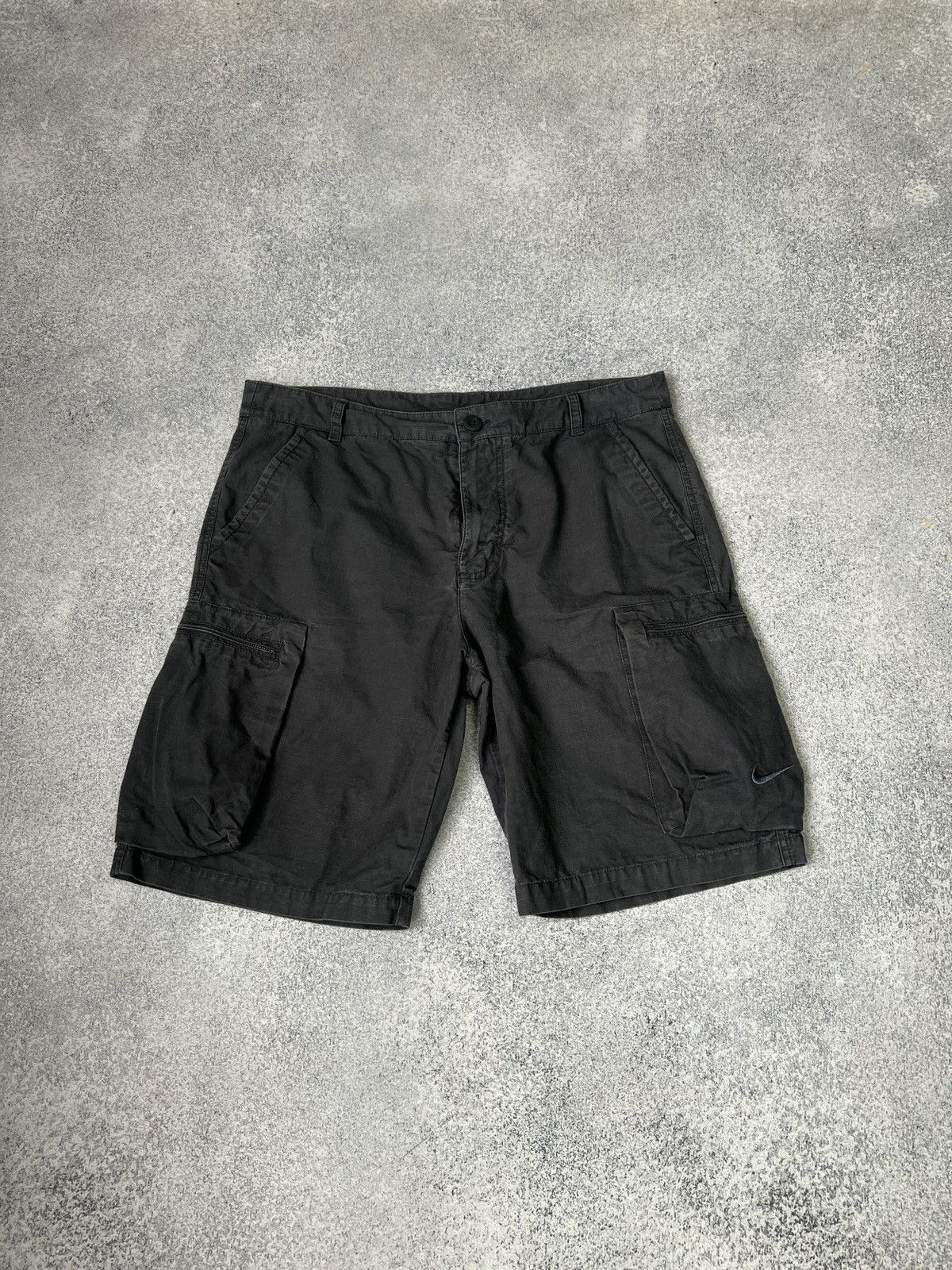 Nike × Vintage Vintage Nike Cargo Y2k Shorts Size US 34 / EU 50 - 3 Thumbnail