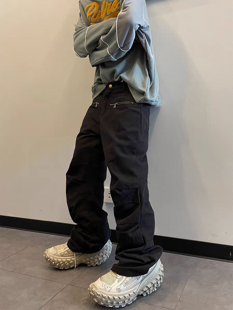 Japanese Brand × Vintage Vintage workwear street casual trousers Size US 32 / EU 48 - 3 Thumbnail