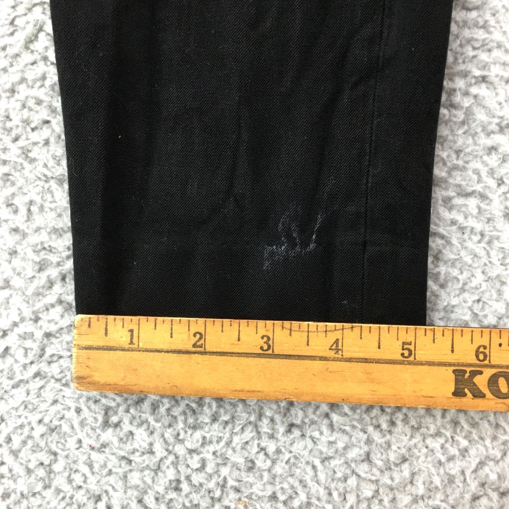 Banana Republic Banana Republic Sloan Ankle Pants Womens 6 Black Flat Front Zip Fly Stretch Pockets Casual Regular Rise Mens Girls Size 28" / US 6 / IT 42 - 7 Thumbnail