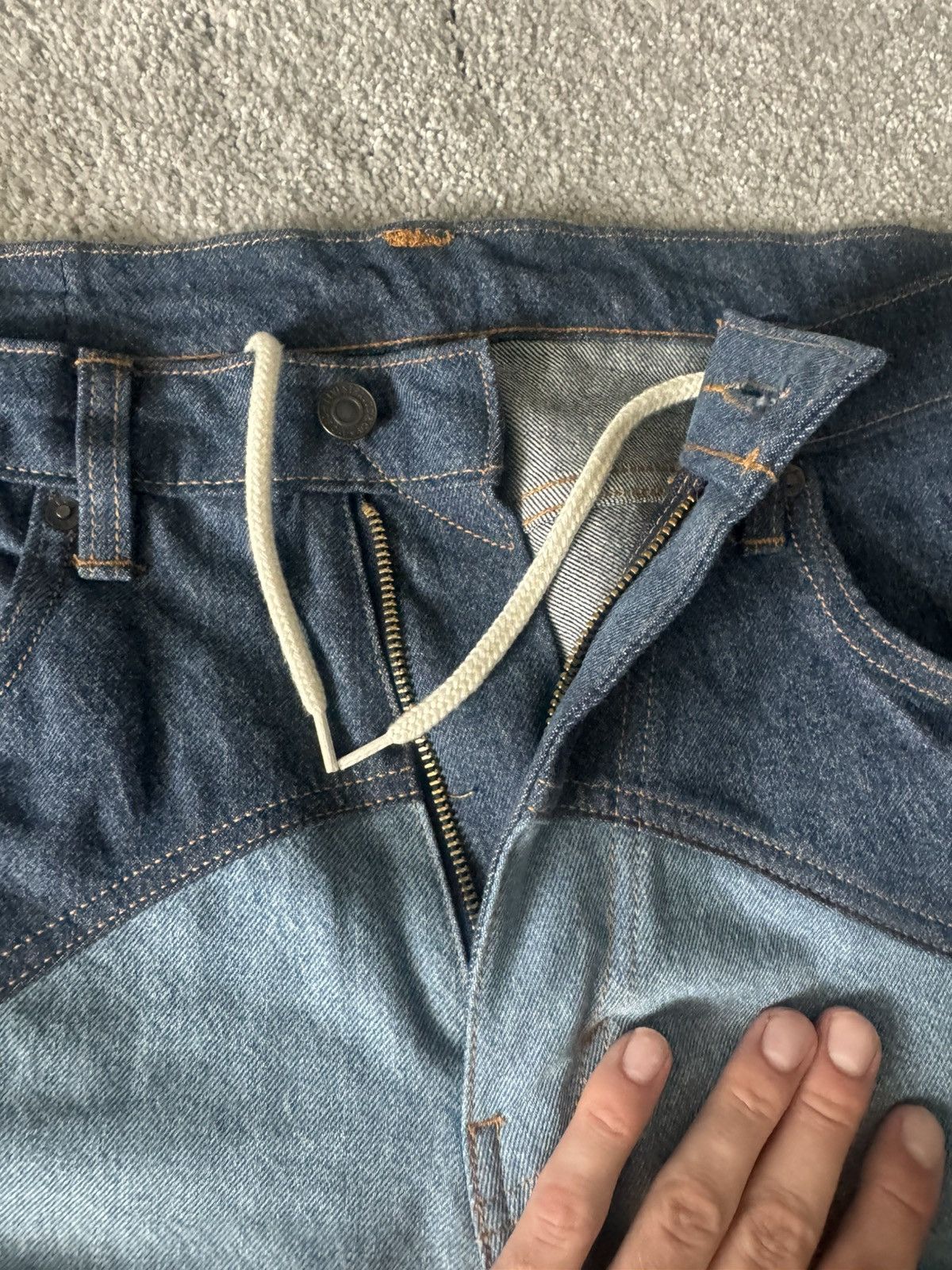 Levi's Levi Patched Jeans Size US 34 / EU 50 - 4 Thumbnail