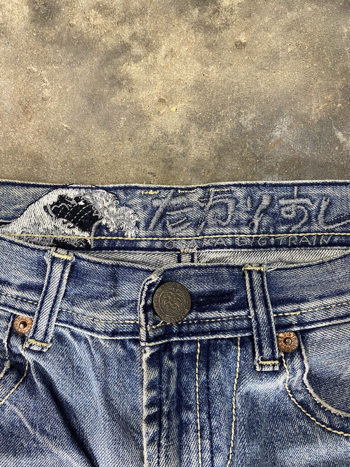 Japanese Brand × Vintage Osaka bigtrain blue jeans wash japanese brand Size US 32 / EU 48 - 5 Thumbnail