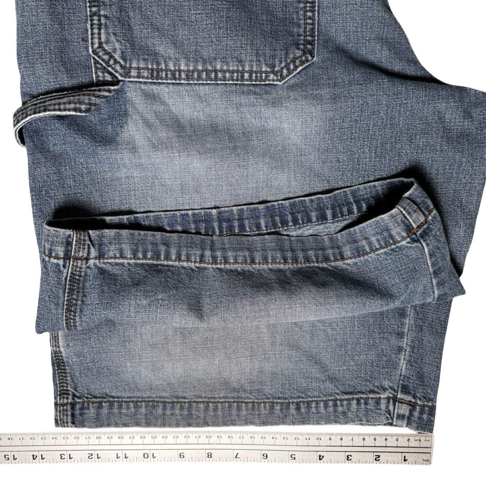 Aeropostale Vintage Y2K Aeropostale Light Wash Distressed Jean Shorts 36 Size US 36 / EU 52 - 7 Thumbnail