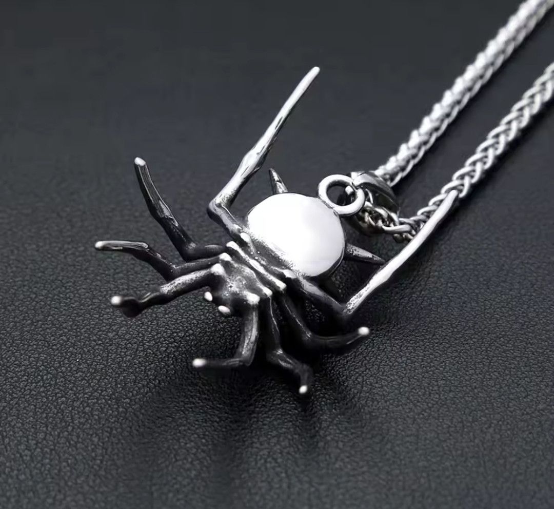 Other Spiky Spider Streetboy Pendant Necklace 60cm Size ONE SIZE - 4 Thumbnail