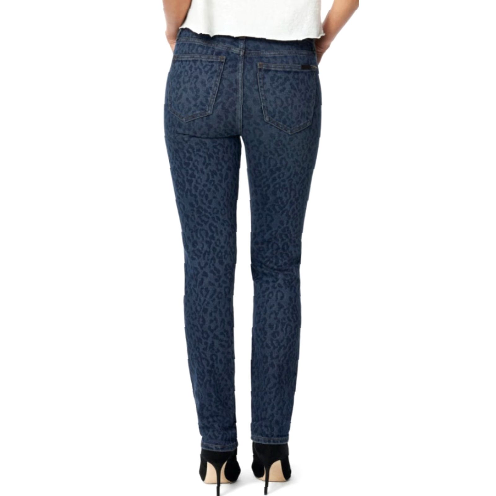 Vintage Joe's Jeans Womens Cheetah The Milla Slim Straight Jeans-Size 26 (NWT) Size 26" / US 2 / IT 38 - 4 Thumbnail