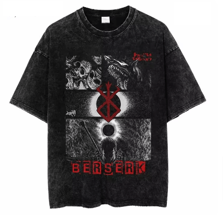 Japanese Brand × Vintage "Berserk-L" T-shirt Size US L / EU 52-54 / 3 - 1 Thumbnail