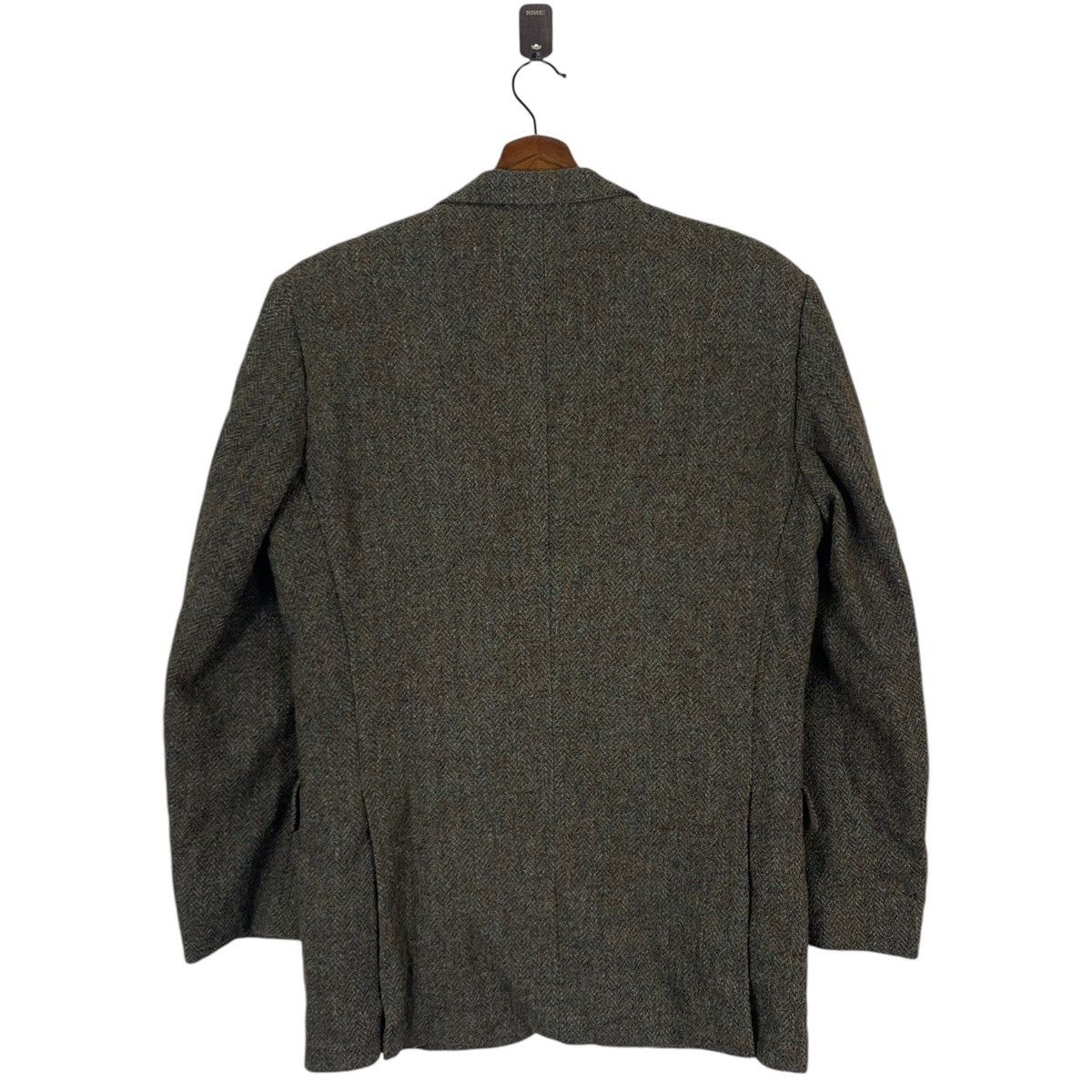 Harris Tweed × Vintage 🔥🔥HARRIS TWEED HAND WOVEN WOOL COAT Size US M / EU 48-50 / 2 - 8 Thumbnail