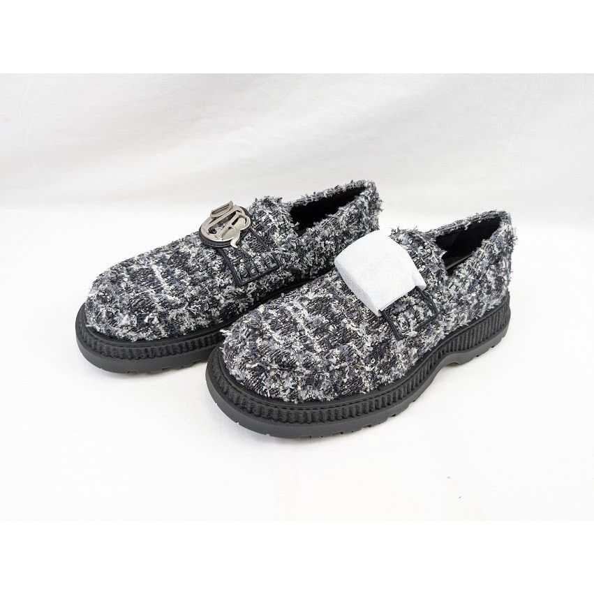 Dior o1rshd1 Buffalo Loafers Fabric in Navy Blue Size US 9 / EU 42 - 17 Thumbnail