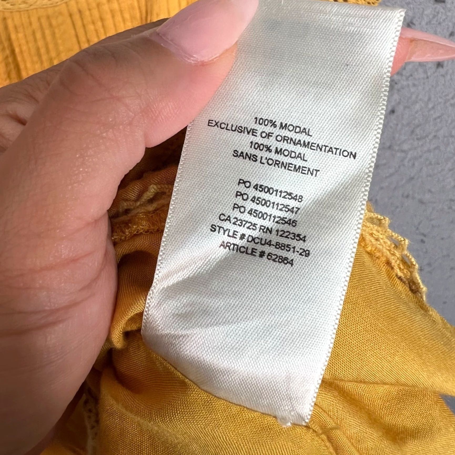 Vintage VINTAGE Wilfred Yellow Pleated Sundress Mini Sleeveless Womens Small 90s Fashion Model Size S / US 4 / IT 40 - 4 Thumbnail