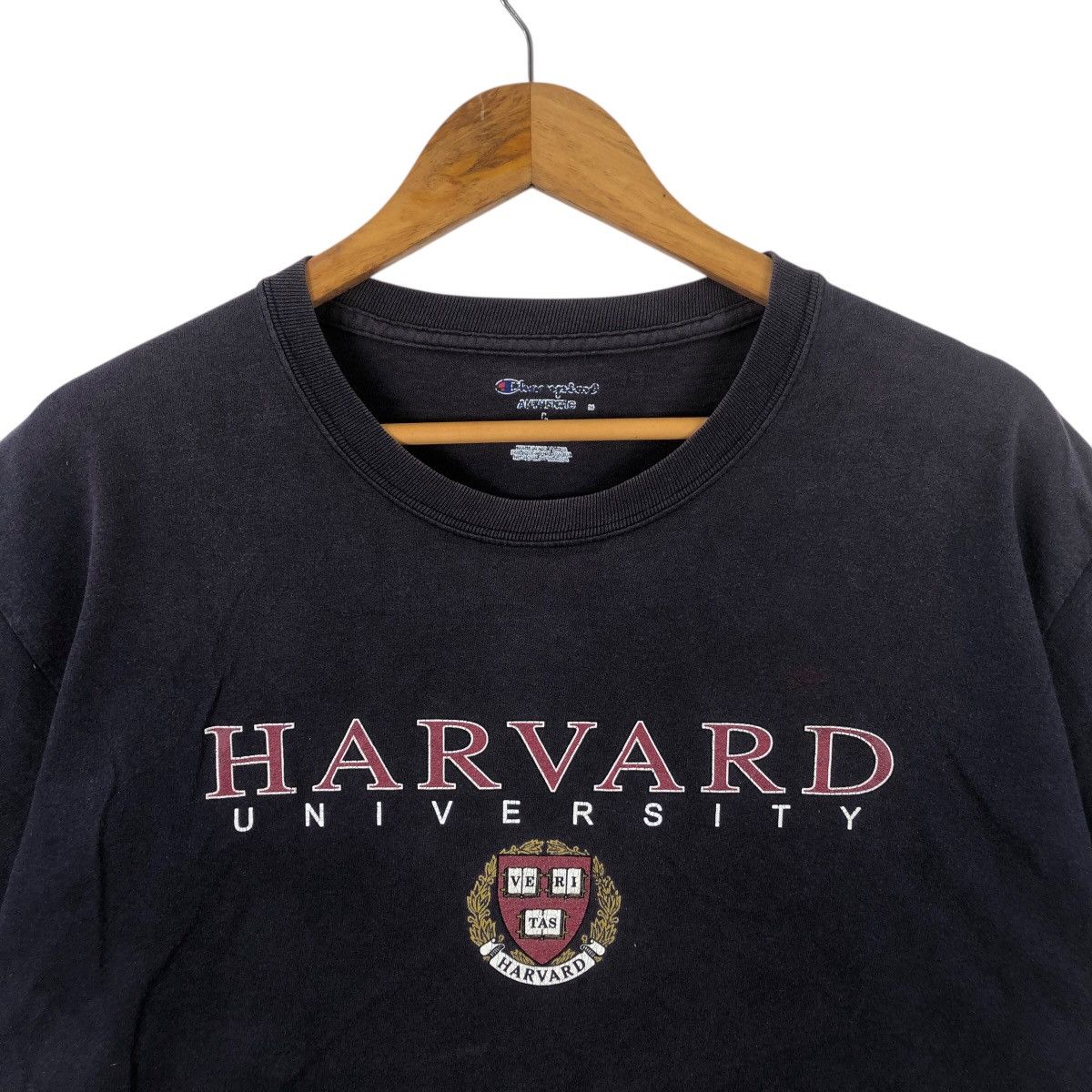 Champion Vintage CHAMPION HARVARD UNIVERSITY Ivy League Tee Shirt Top Size XL / US 12-14 / IT 48-50 - 2 Thumbnail