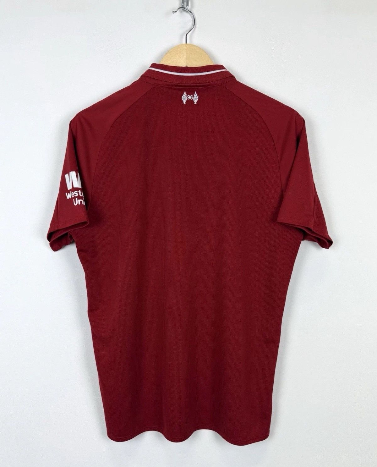 New Balance Liverpool 2018 2019 Home Soccer Jersey Football Shirt Top Size US M / EU 48-50 / 2 - 18 Thumbnail