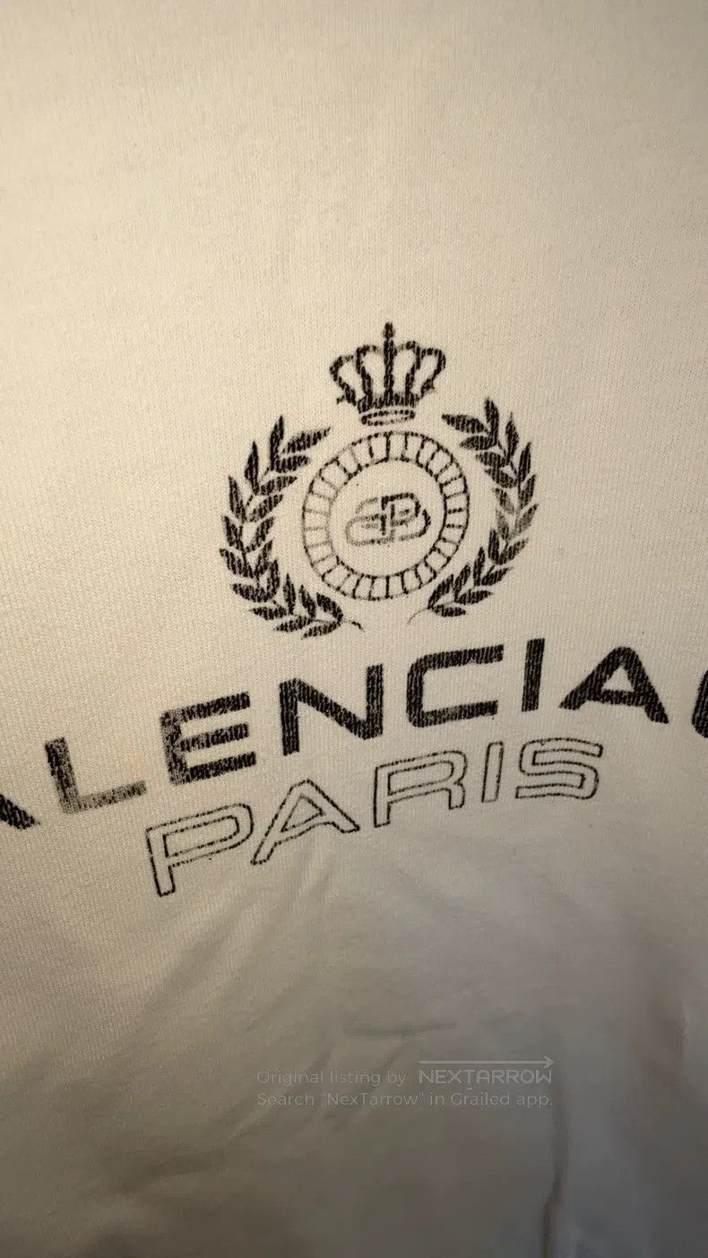 Balenciaga Balenciaga White Wheat T-Shirt Size US XS / EU 42 / 0 - 4 Thumbnail