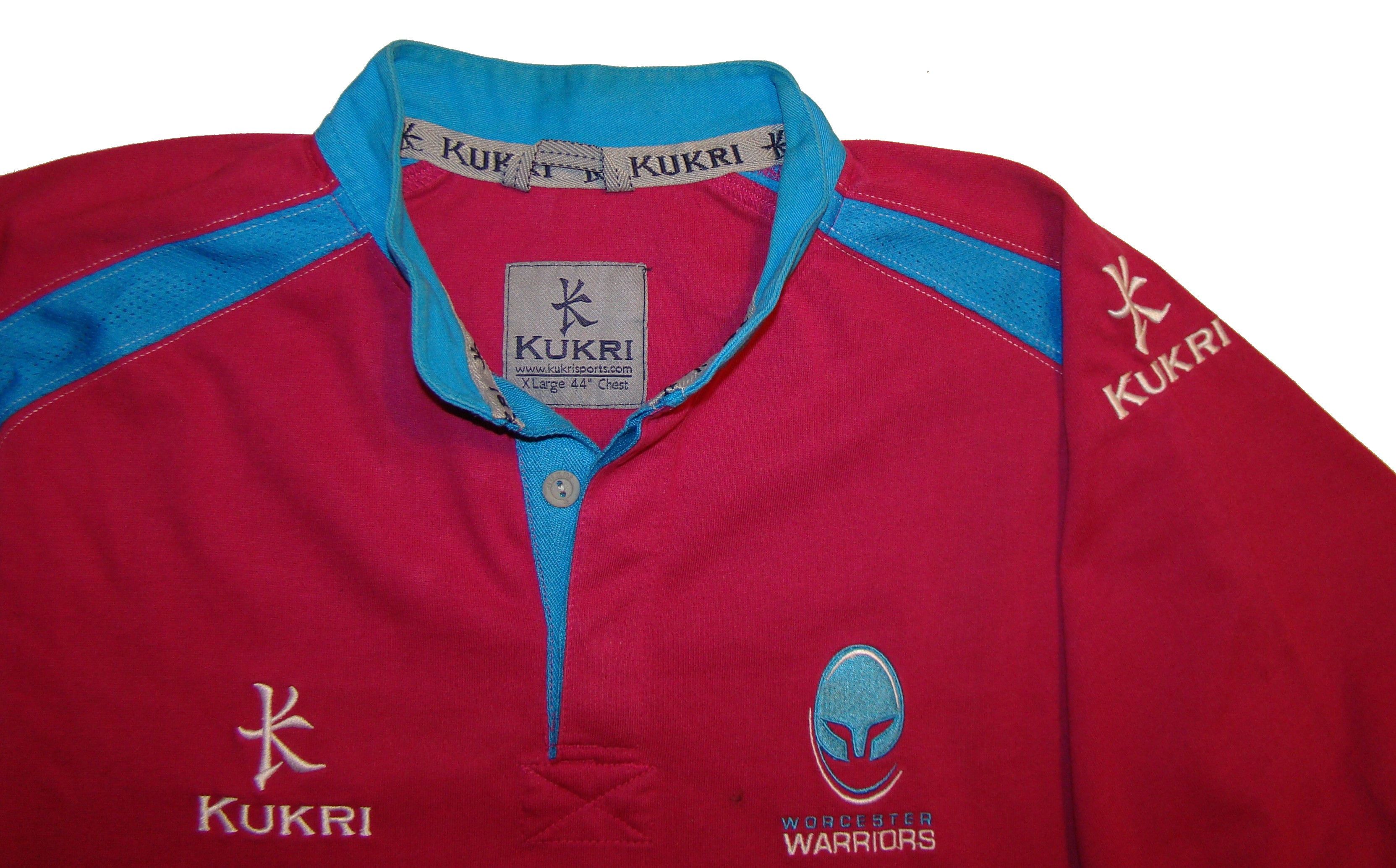 Other 2008-09 Worcester Warriors Kukri XL rugby shirt jersey Size US XL / EU 56 / 4 - 2 Thumbnail