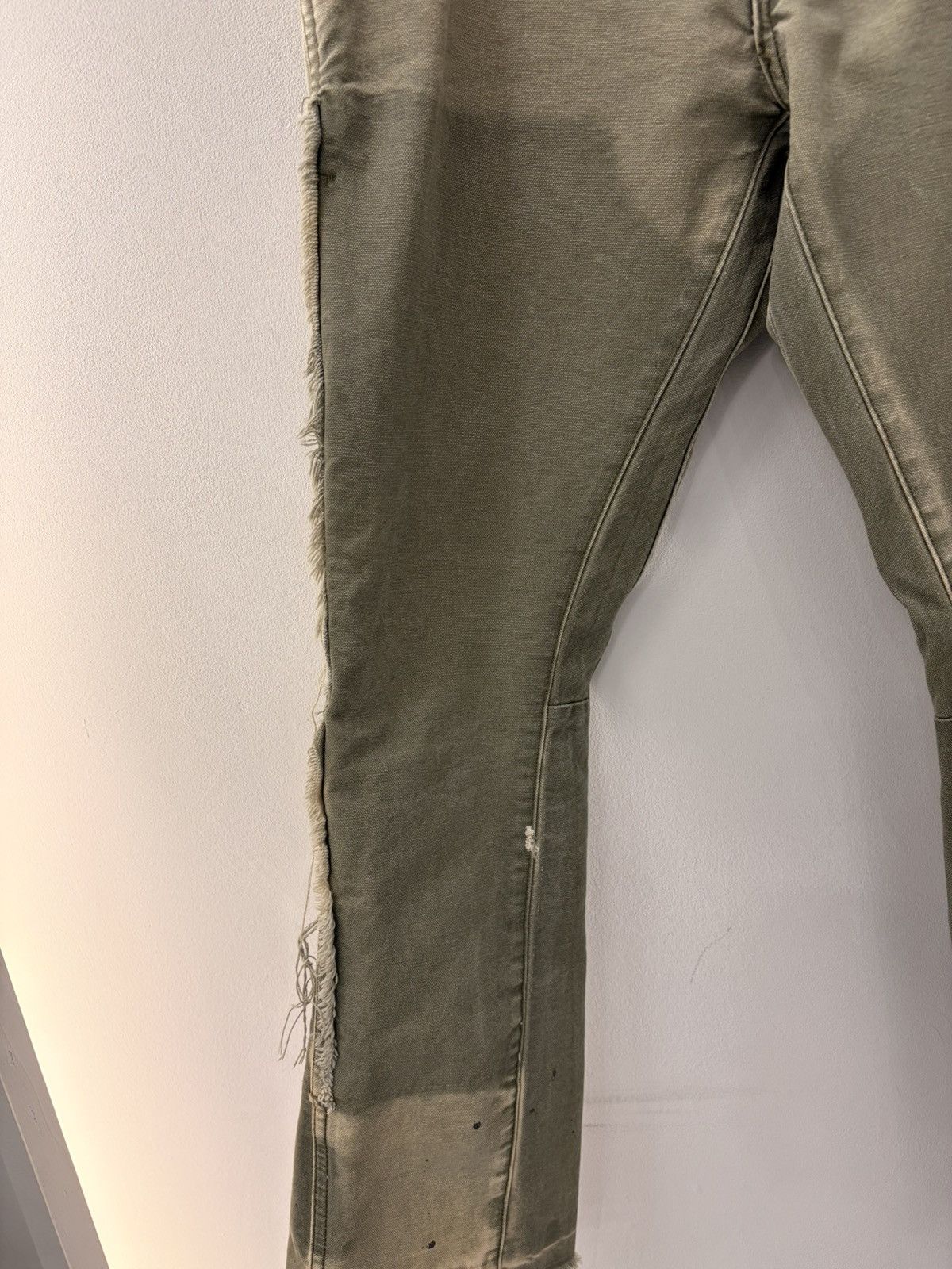 Gallery Dept. Gallery Moss Green Carpenter Jeans Size US 31 - 3 Thumbnail