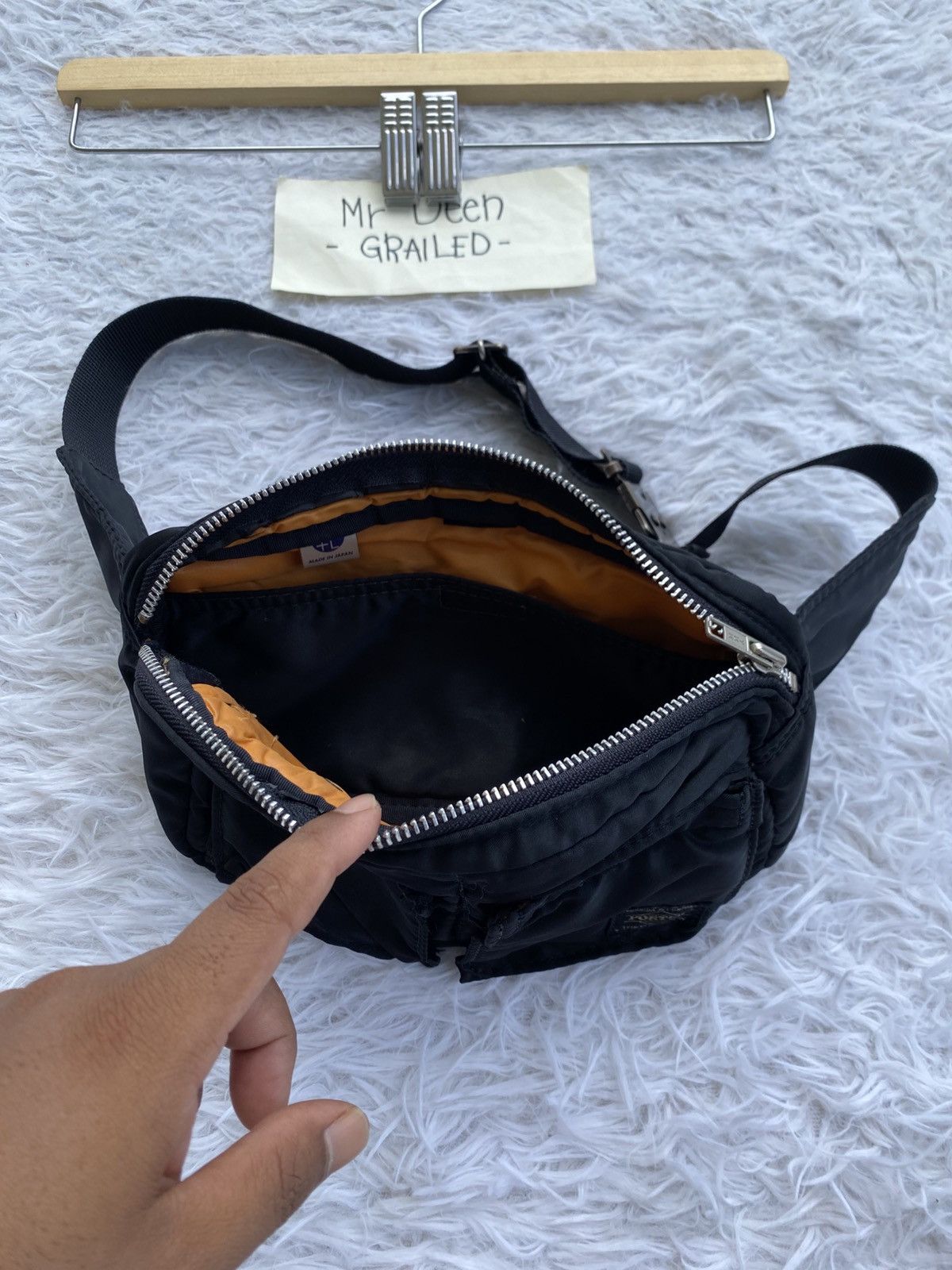 Porter Yoshida Porter 622-08723 Tanker Body Bag Waist Pouch used Size ONE SIZE - 9 Thumbnail