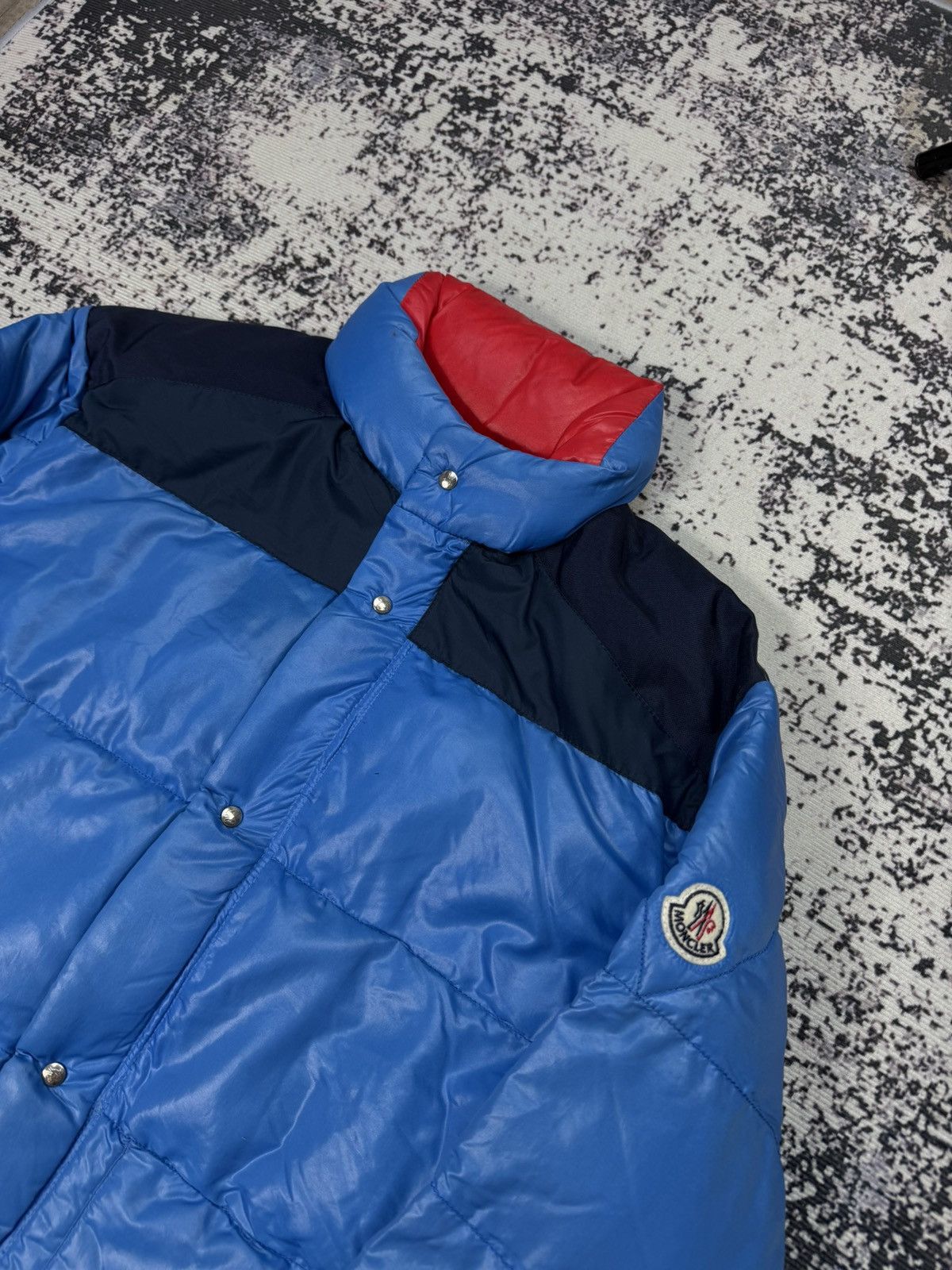 Designer × Moncler × Vintage Vintage Moncler Puffer Jacket Blue M Size US M / EU 48-50 / 2 - 3 Thumbnail
