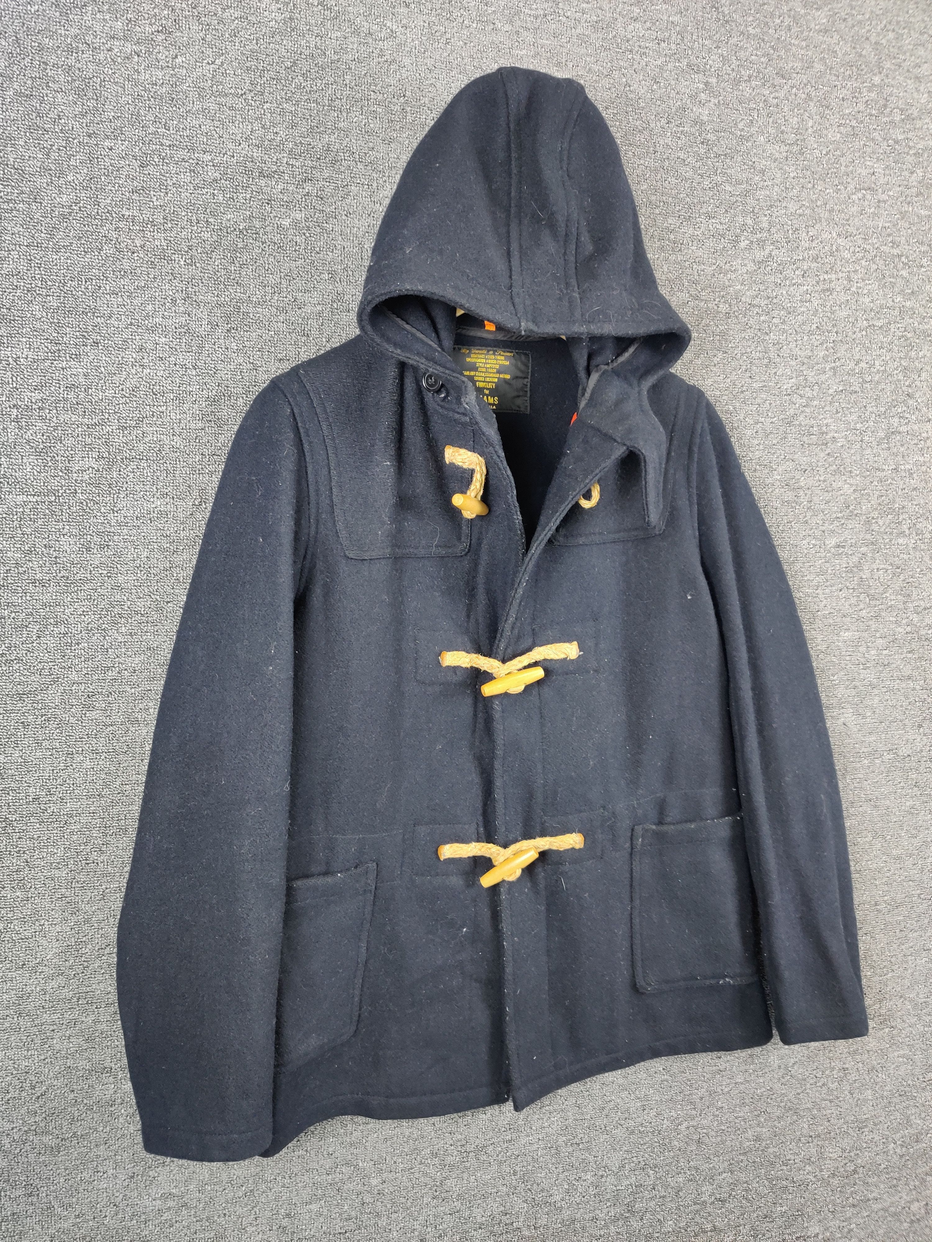 Beams Plus Vintage Beams Duffle Wool Coat Size US M / EU 48-50 / 2 - 9 Thumbnail