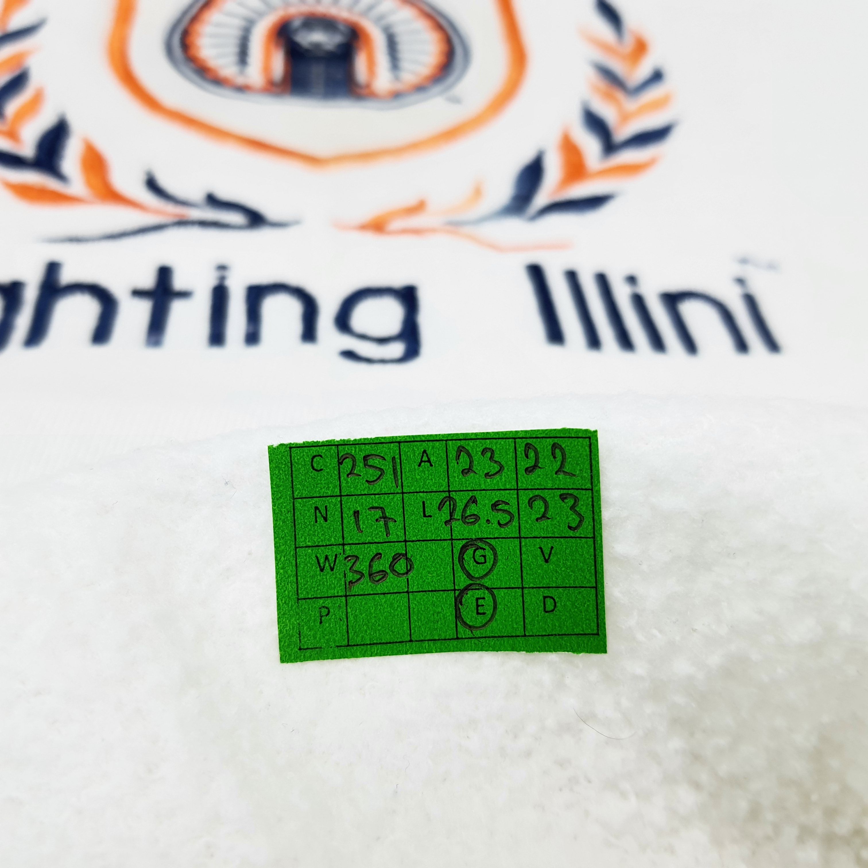 Vintage Vintage Illinois Fighting Illini Football Sweatshirt C251N17 Size US L / EU 52-54 / 3 - 6 Thumbnail