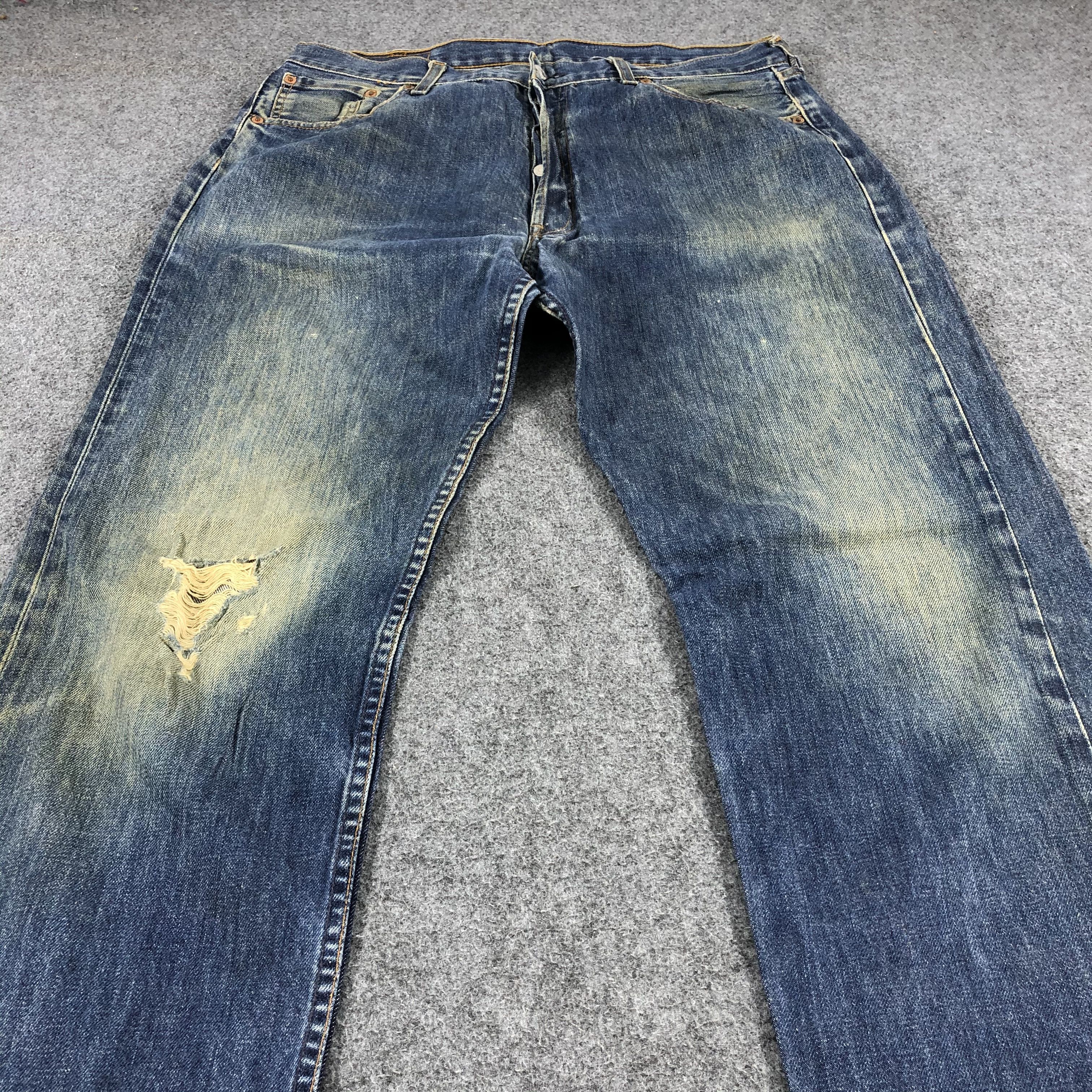 Levi's Vintage Levis 501 Jeans-JM980 Size US 34 / EU 50 - 3 Thumbnail