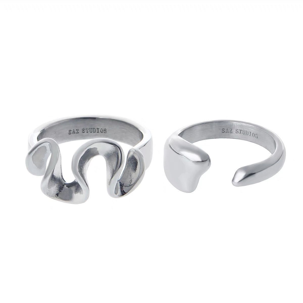 Japanese Brand × Vintage Retro punk rings Size ONE SIZE - 4 Thumbnail