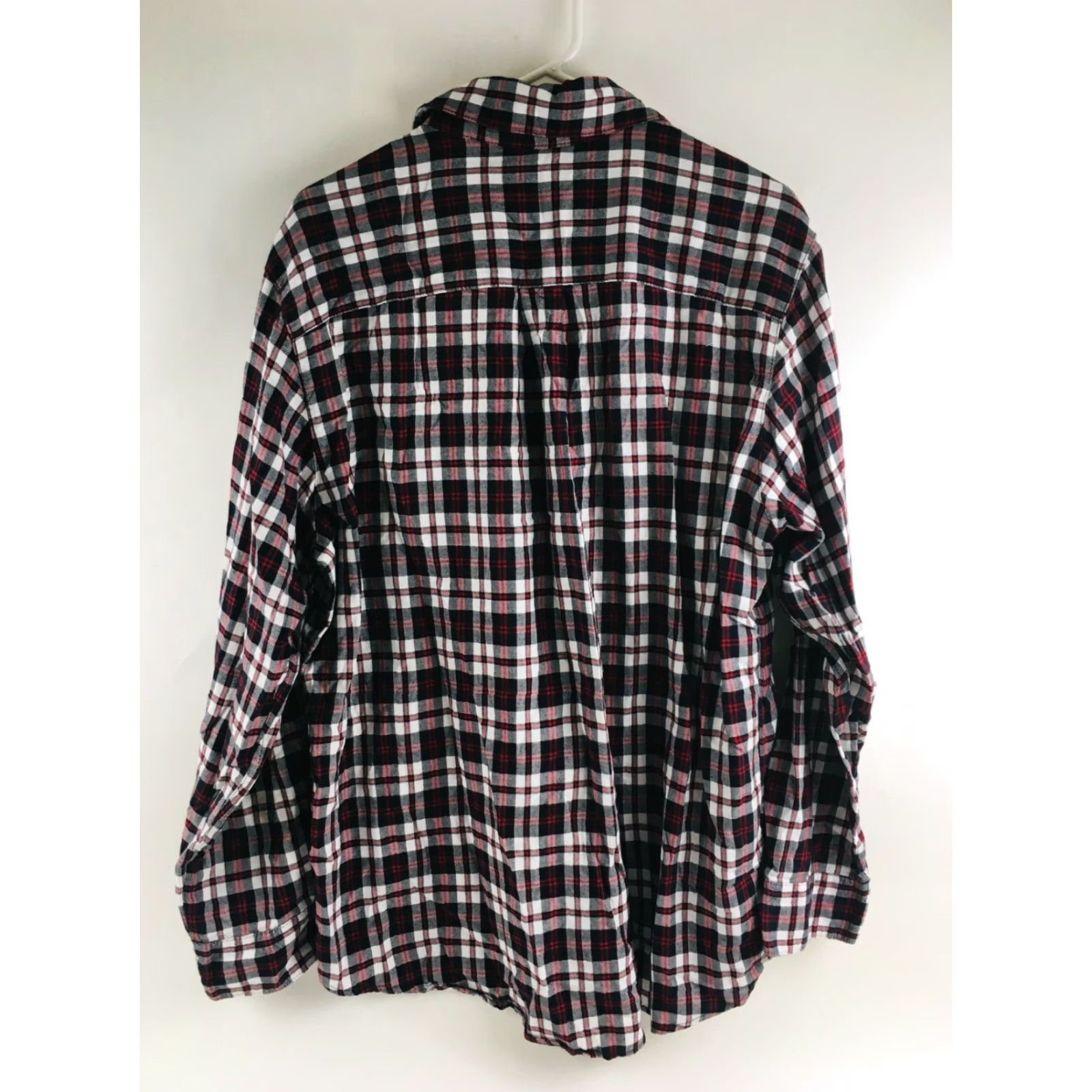 Chaps Chaps Shirt Men's Casual Button Up Long Sleeve Check Plaid Cotton Size L Size US L / EU 52-54 / 3 - 2 Thumbnail