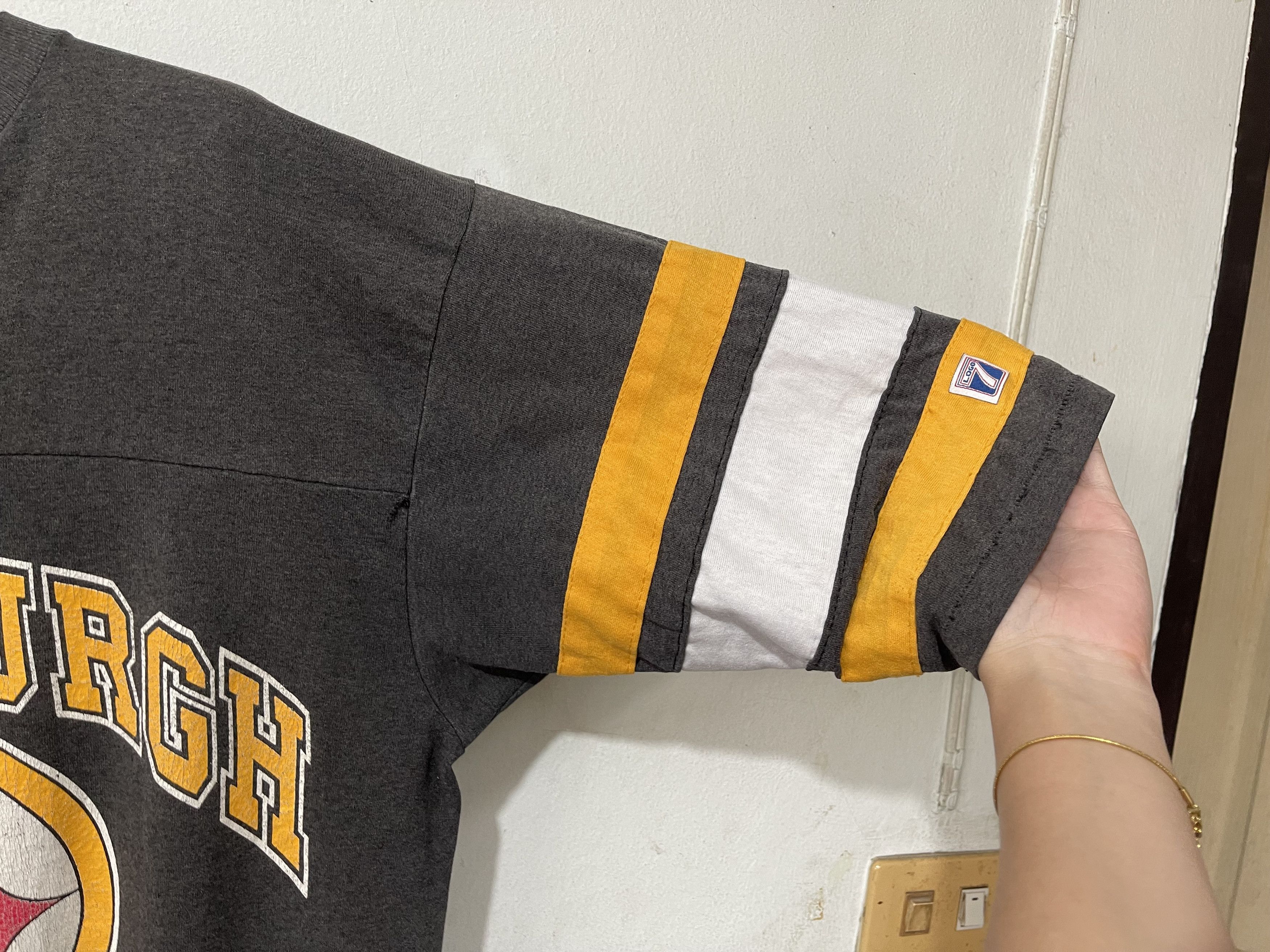 NFL × Vintage Vintage 90s Pittsburgh Steelers Jersey Size US L / EU 52-54 / 3 - 4 Thumbnail