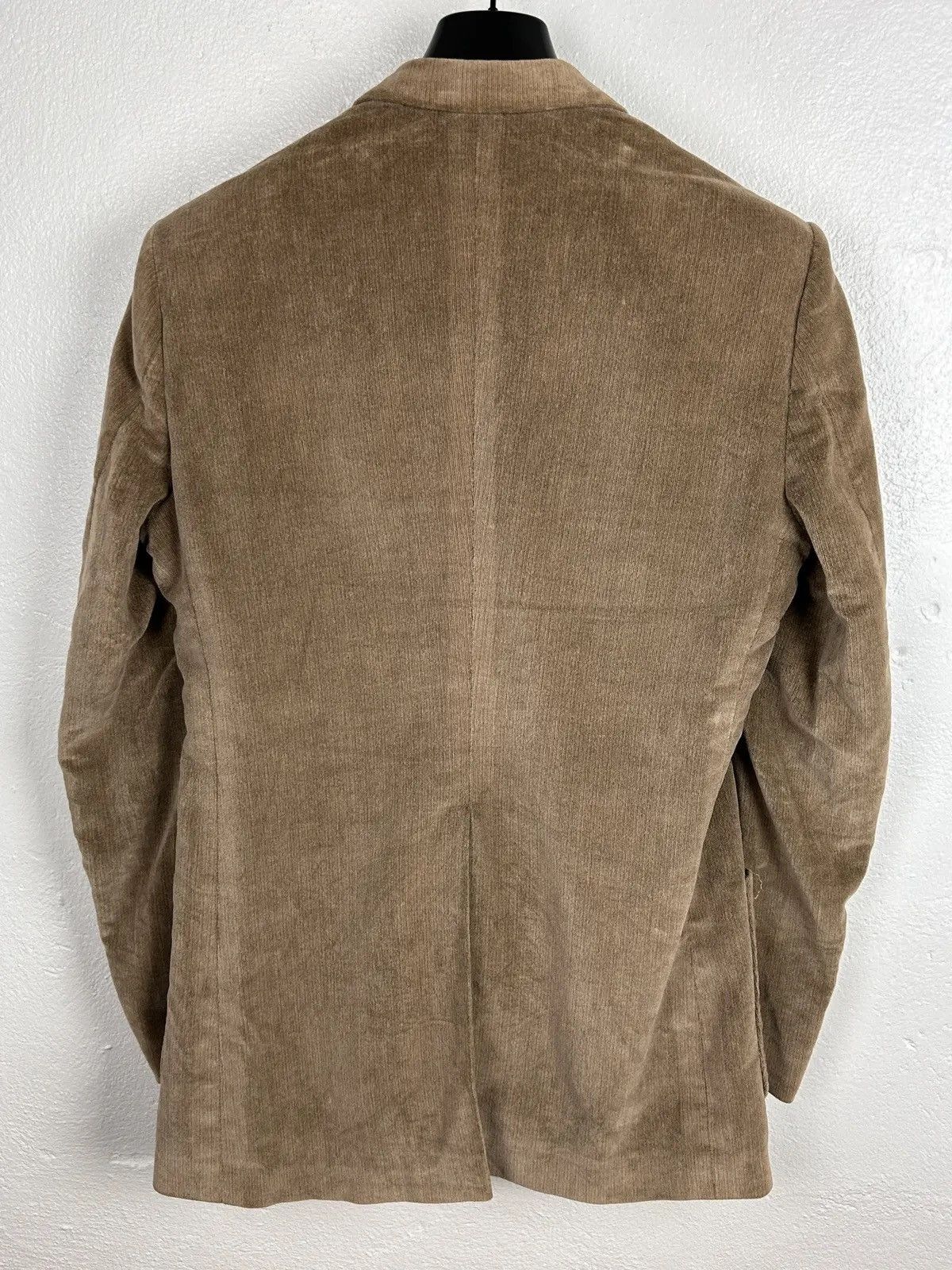 Balmain 70s Vintage Pierre Balmain Velluti Cantoni Velour Blazer Size 48R - 7 Thumbnail