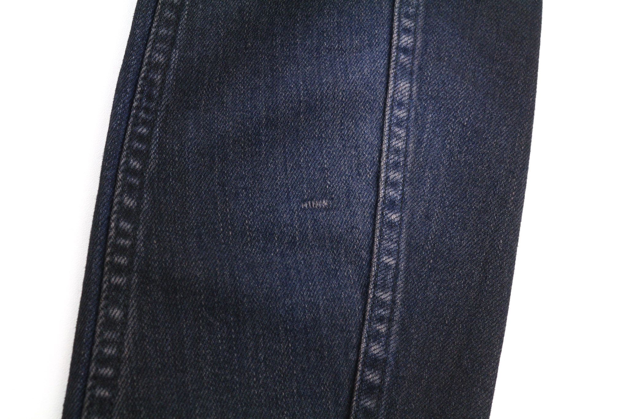 Nudie Jeans PERRY S Denim Black On Blue Buttoned Logo Jacket 80748 Size US S / EU 44-46 / 1 - 9 Thumbnail