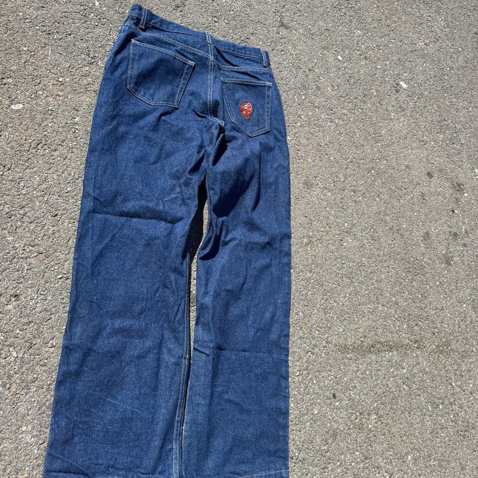 Other Vintage Deadstock 939 Jeans JNCO Dupe Super Baggy Size 33x32 Size US 33 - 3 Thumbnail