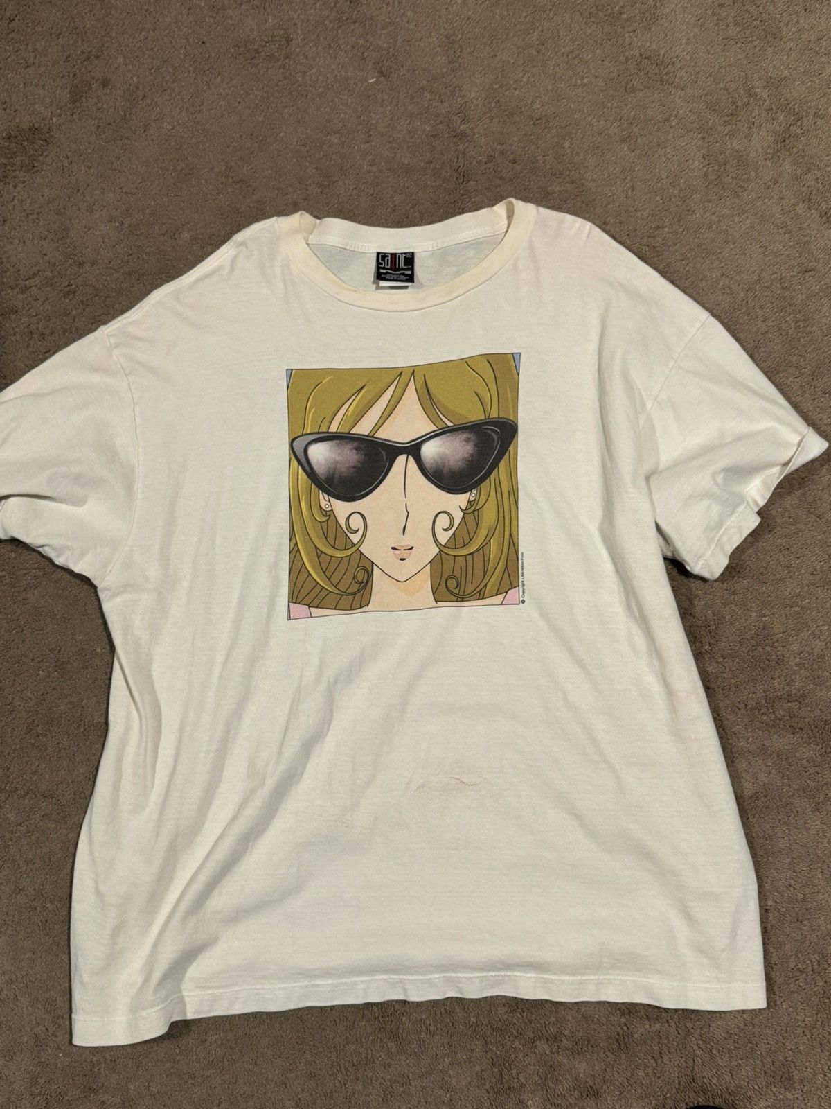 Saint Michael Saint Michael Sunglasses T-Shirt White | Grailed