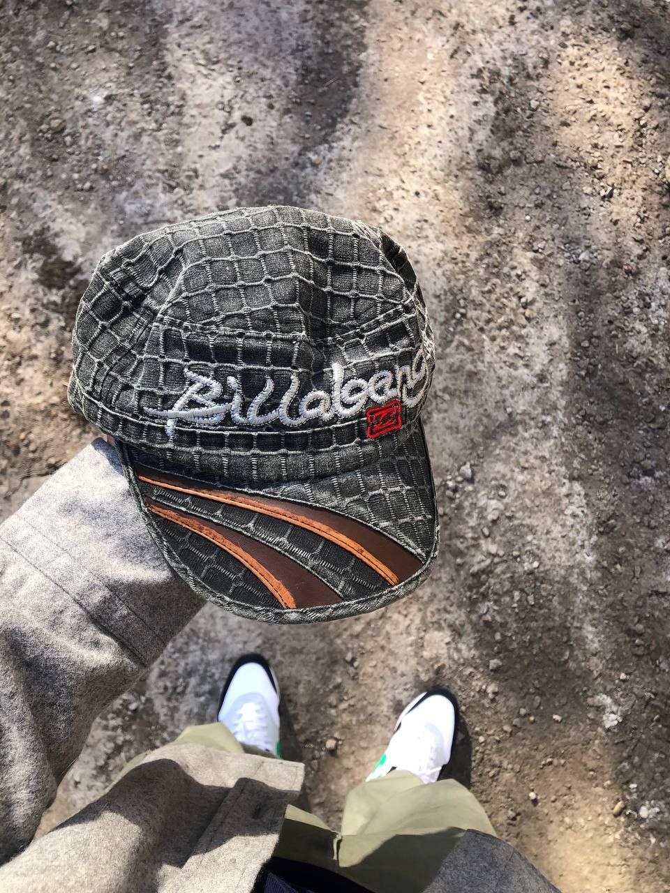 Billabong × Vintage VERY RARE BILLABONG DESIGNER CAP SURF HATS RETRO Y2K 90s SK8 Size ONE SIZE - 1 Thumbnail