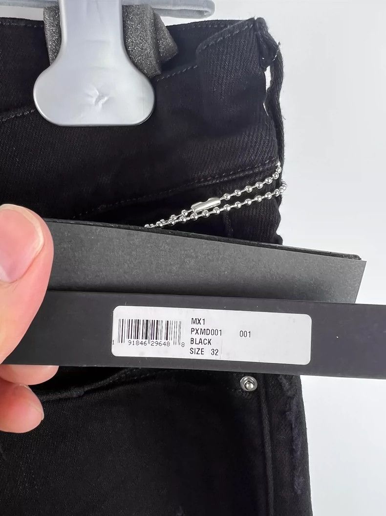 Amiri Amiri Classic black mx1 jeans 2502-Nextarrow Size US 32 / EU 48 - 4 Thumbnail