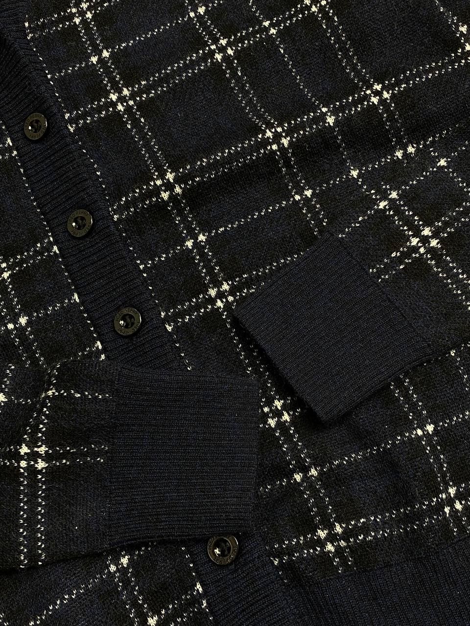 Fred Perry Fred Perry Merino Wool Check Cardigan Buttons Sweater Size M / US 6-8 / IT 42-44 - 7 Thumbnail