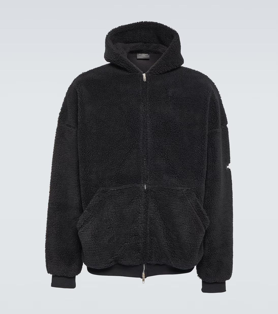 Balenciaga Balenciaga Oversized Fleece Hoodie Size US XS / EU 42 / 0 - 1 Thumbnail
