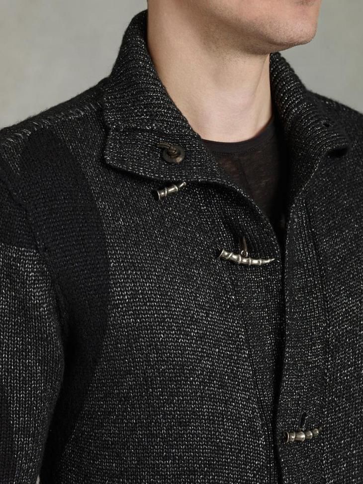 John Varvatos Collection Toggle Lightning Cardigan Size XS Size US XS / EU 42 / 0 - 2 Thumbnail