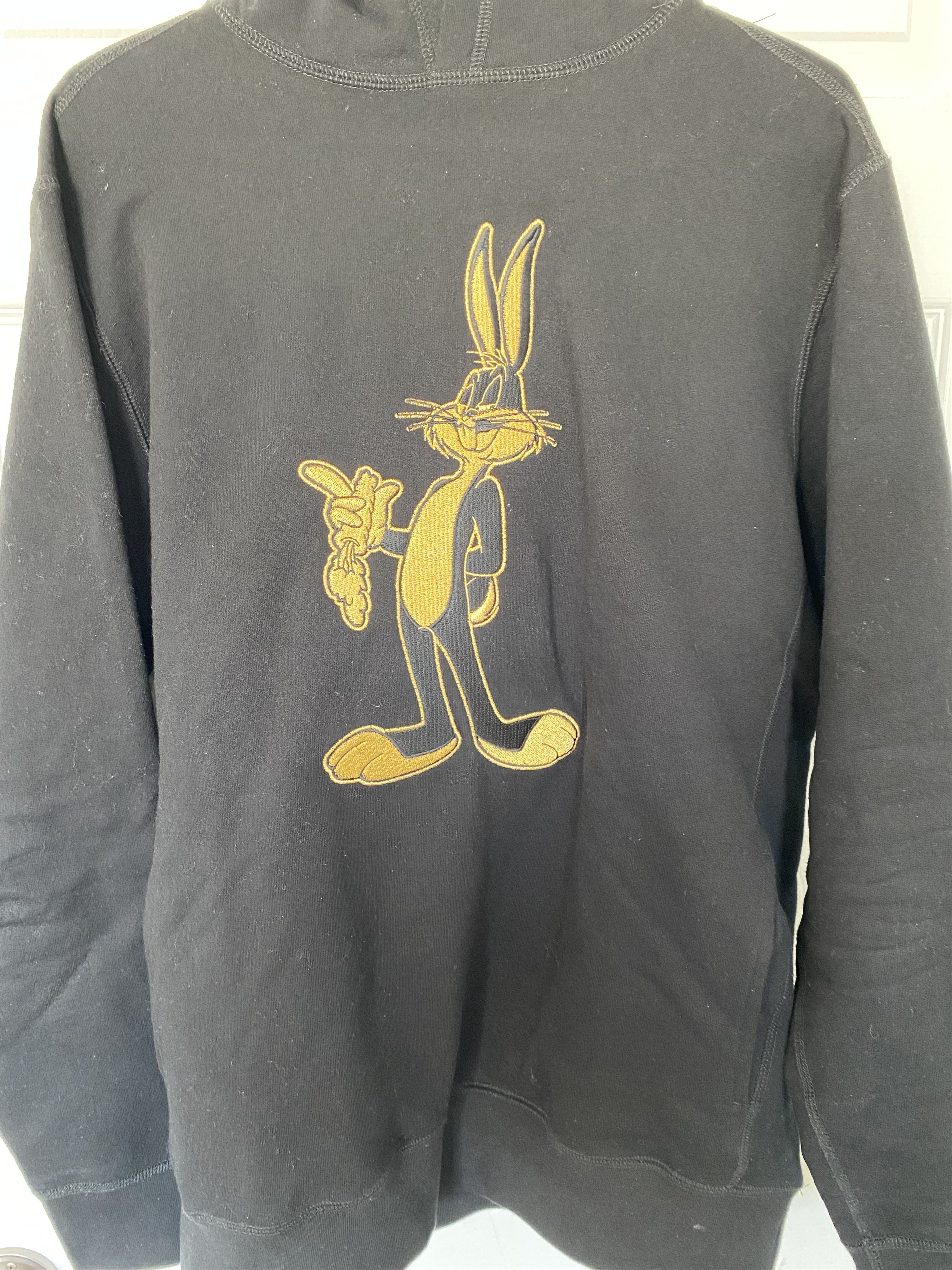 October's Very Own OVO x Looney Tunes OG Bugs Bunny Hoodie - Black Size US L / EU 52-54 / 3 - 1 Thumbnail