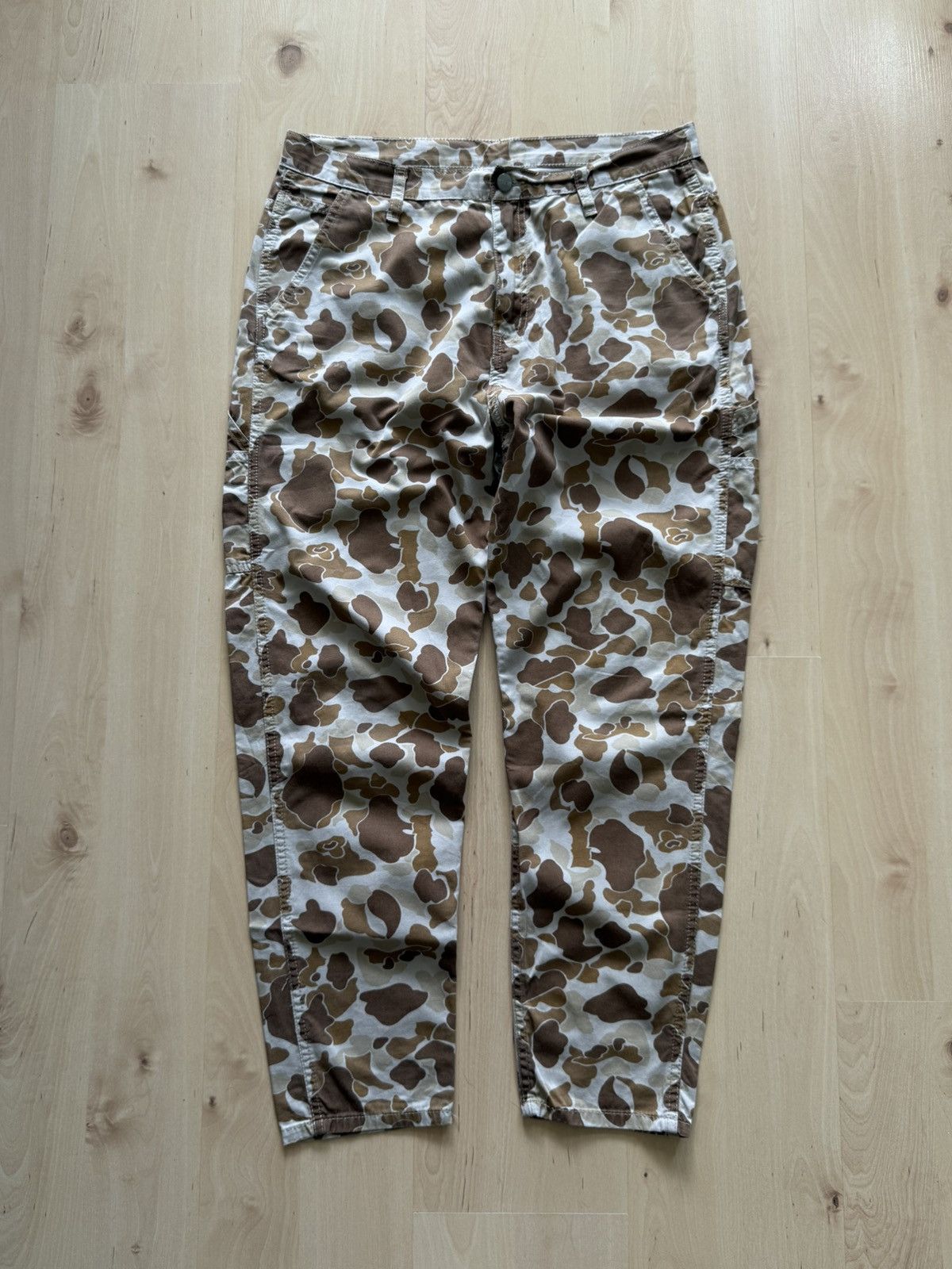 Carhartt Carhartt WIP W’ Endeavor Camo Pants unisex Size 29" - 1 Thumbnail