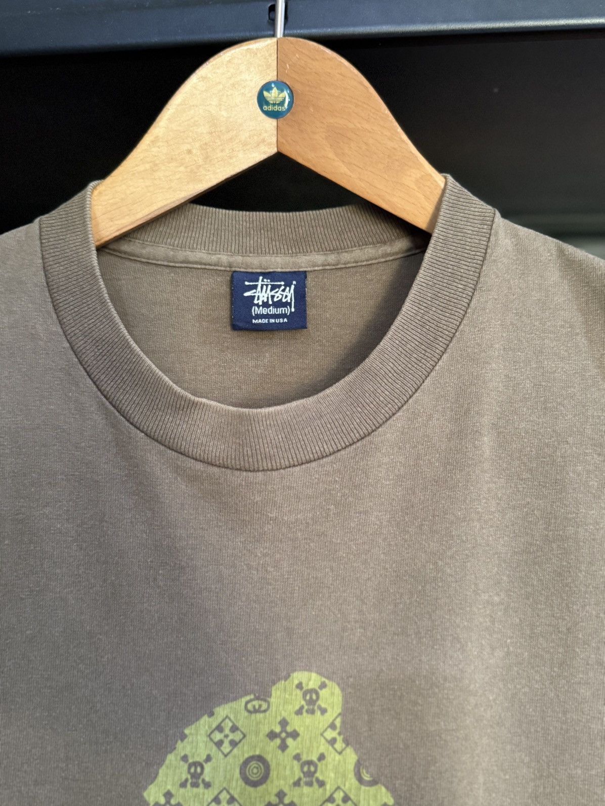 Stussy Vintage 90s Stussy Skateboard Monogram Faded Usa Tee Size US M / EU 48-50 / 2 - 4 Thumbnail
