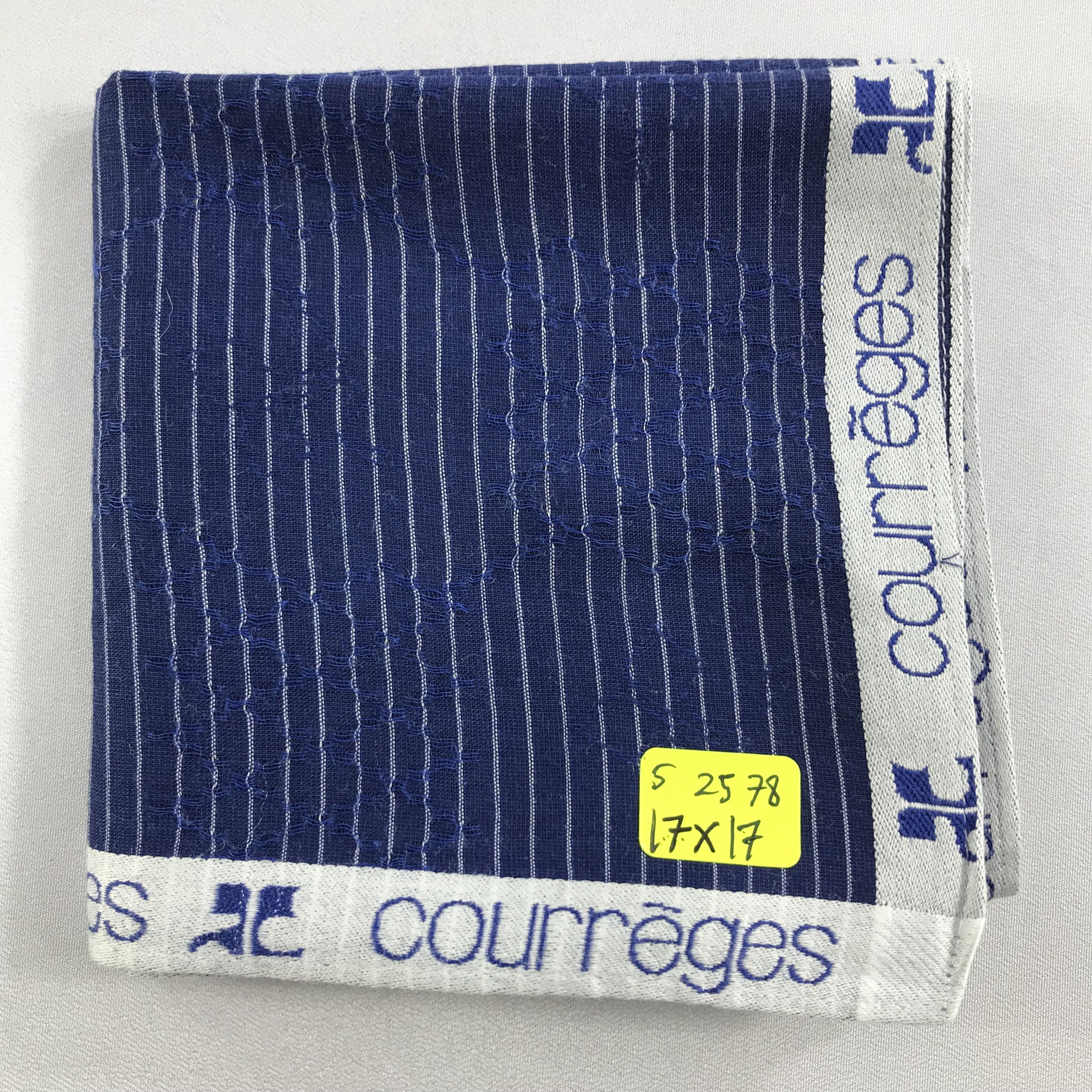 Courreges × Vintage Courreges Bandana / Handkerchief / Neckerchief - S2578 Size ONE SIZE - 5 Thumbnail