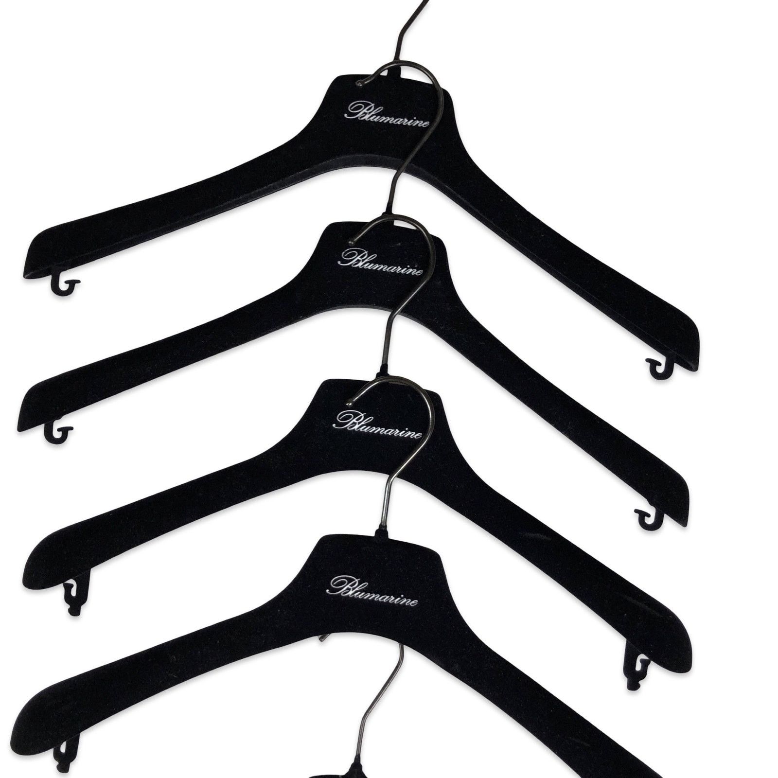 Blumarine Blumarine Logo Velour Hangers Size ONE SIZE - 4 Thumbnail