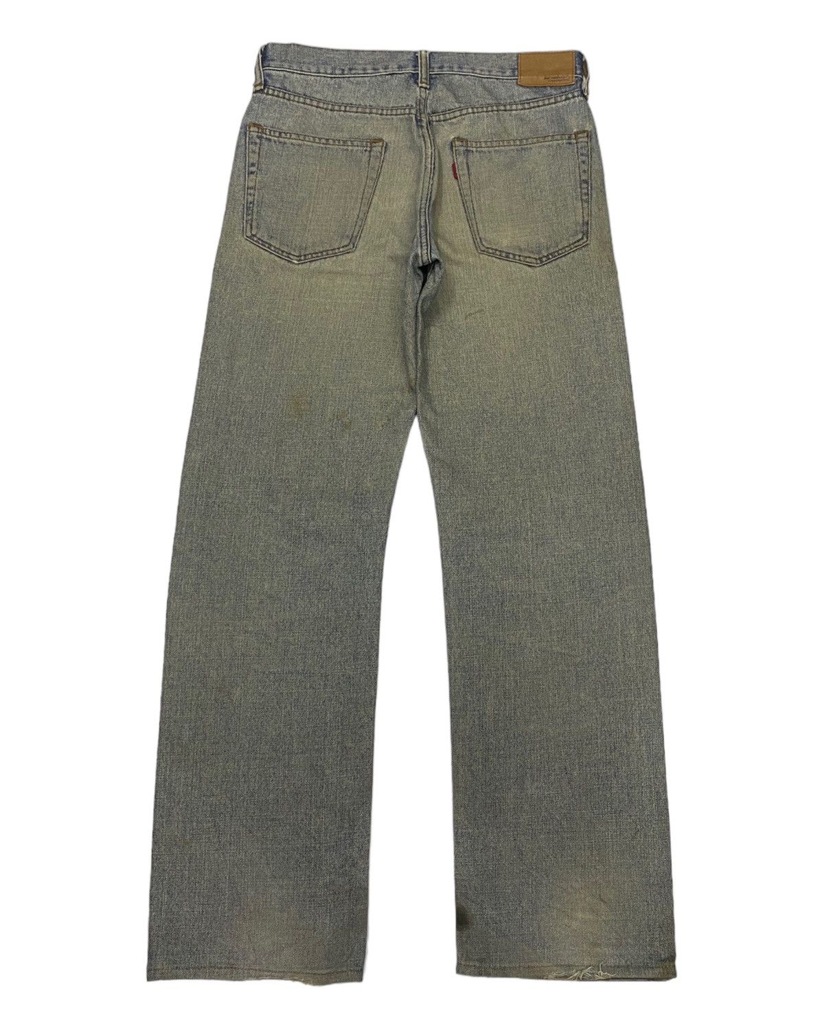 Kapital RUSTY BAGGY🔥BOBSON DISTRESSED DENIM JEANS Size US 30 / EU 46 - 2 Thumbnail