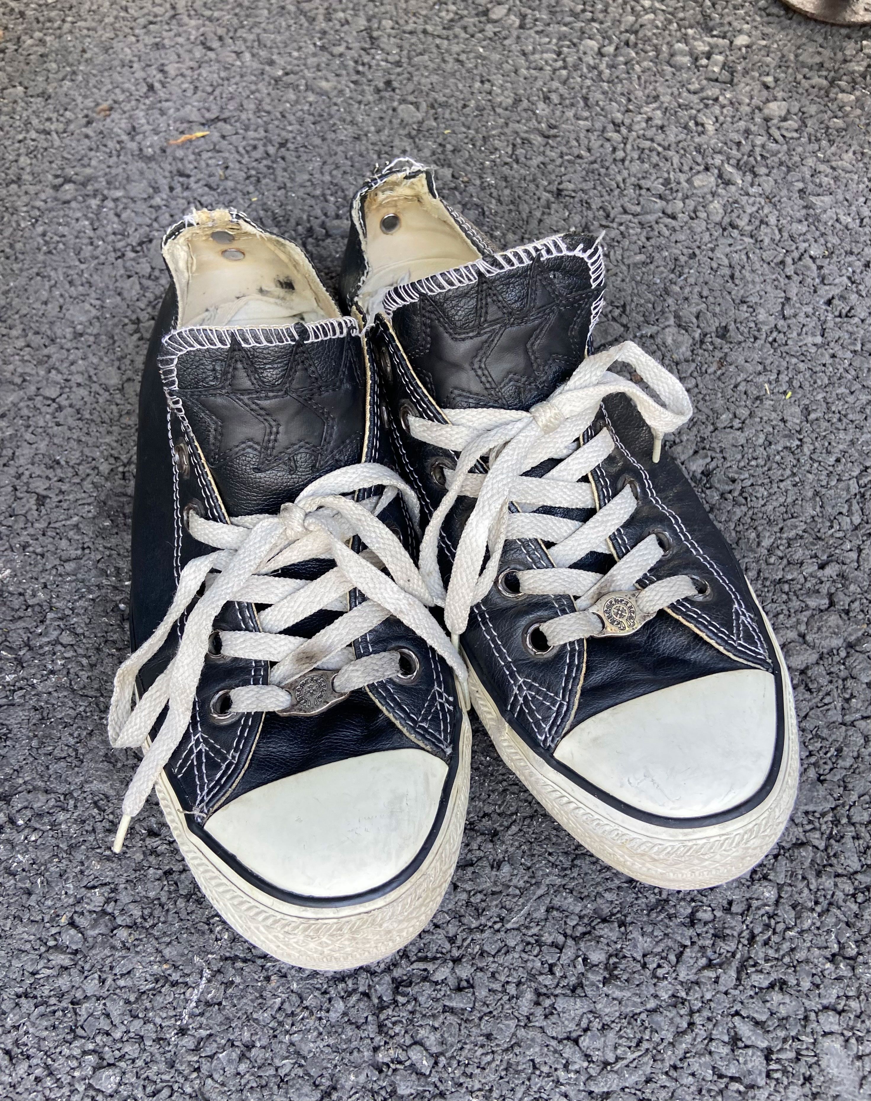 CHROME HEARTS CROSS PATCH .925 SILVER CONVERSE